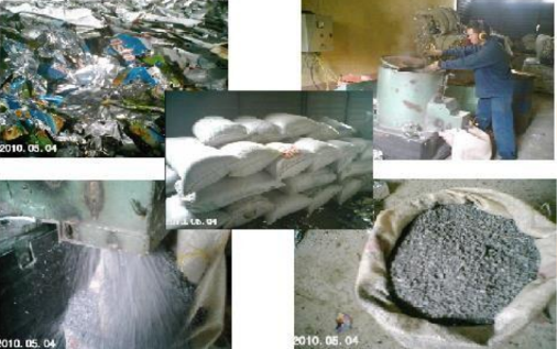 Procesos de la Instalación recuperadora de materiales