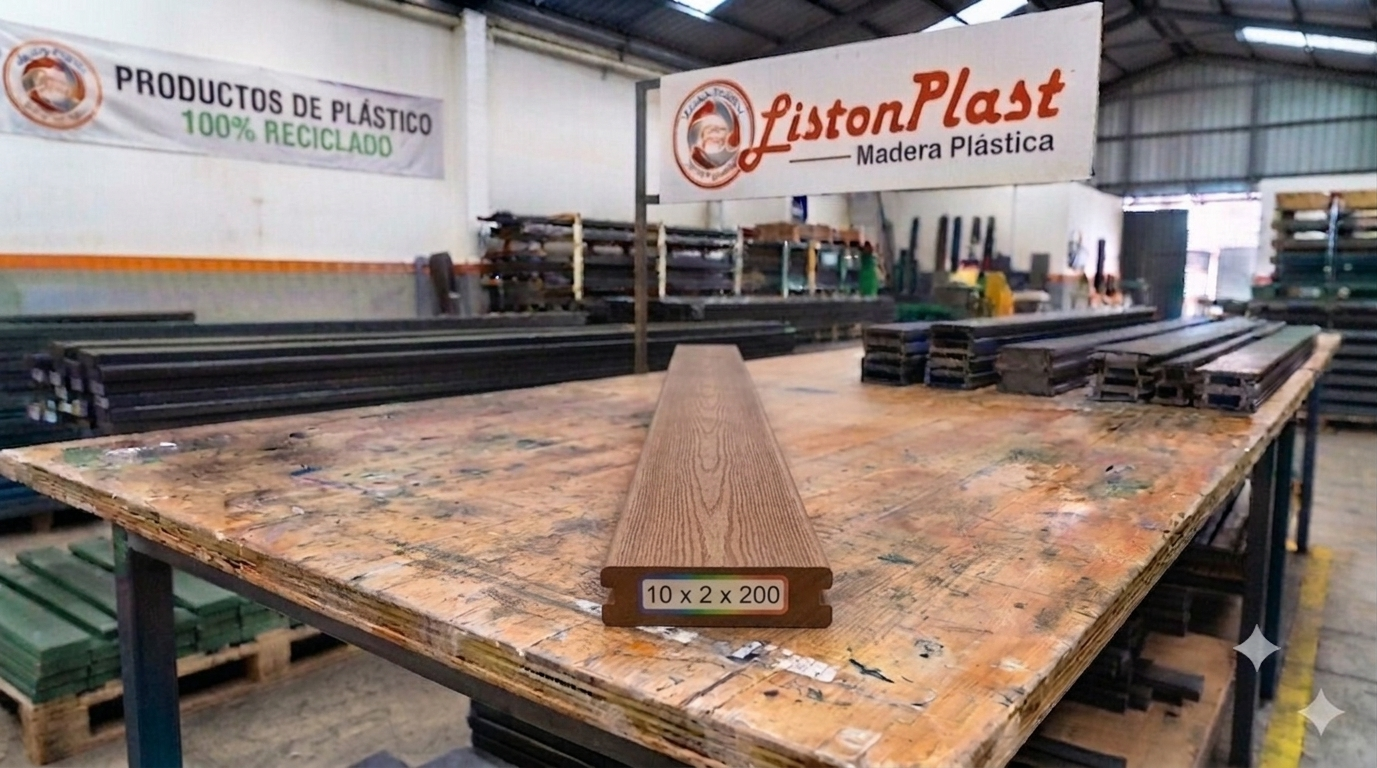 Listón Plástico 10 x 2 x 200