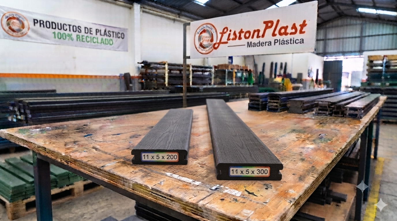 Listón Plástico 11 x 5 x 200 | 11 x 5 x 300