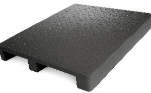 Estiba plástica de capacidad mediana 100 x 120 x 15 cm | Monoblock americana