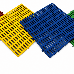 Sobrepiso plástico de capacidad liviana 60 x 60 x 2,5 | Negro | Rojo | Amarillo | Azul | Verde